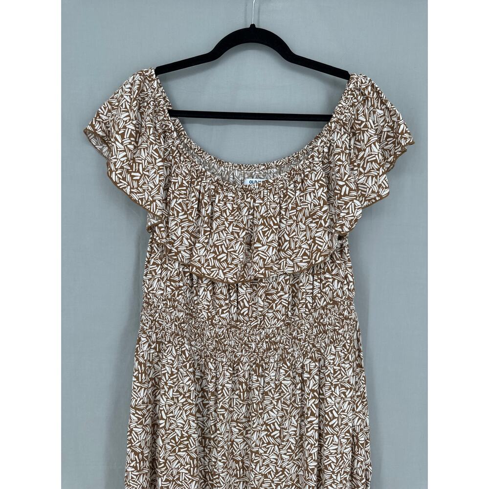 Old Navy Brown Floral Maxi Dress - Picture 5 of 9